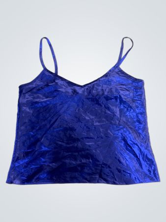 Blaues Camisole-Top