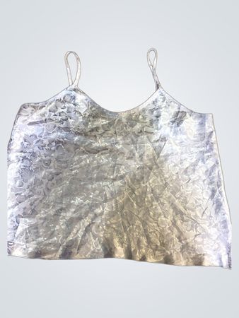 Hellviolette Camisole mit Blumenmuster