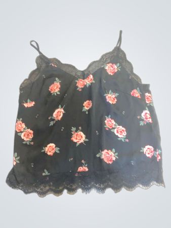 H&M Divided Cami-Top mit Blumenmuster