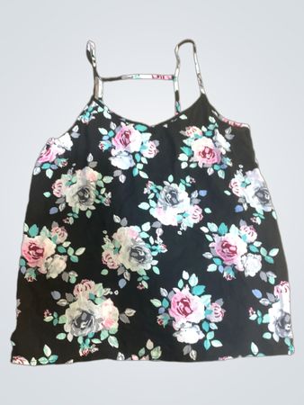 Spitzen-Cami mit Blumenmuster