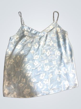 Love too Lounge Blue Floral Cami Top