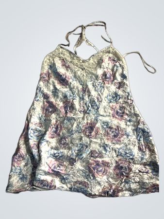 Kleid mit Blumenmuster und Spaghettiträgern