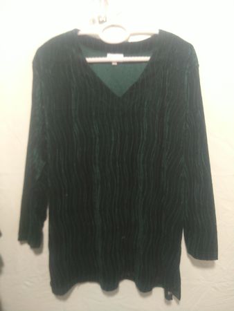 Simone Velvet Top