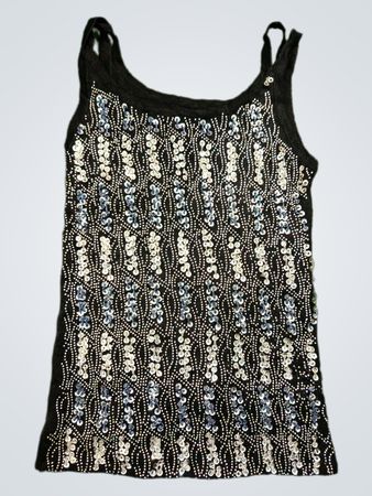 Sequined Tank Top
