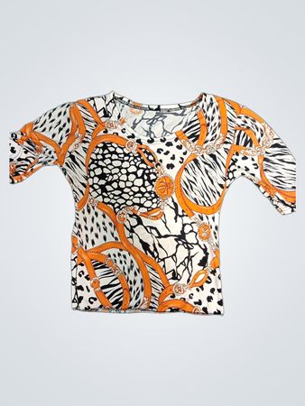 Animal Print Top