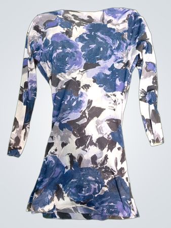 Blue Floral Dress