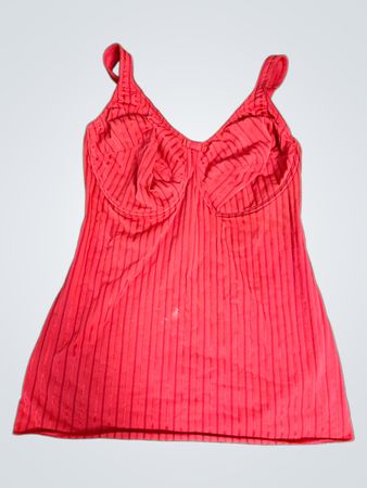 Red Striped Tank Top