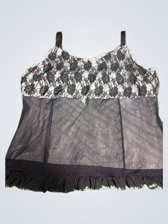 Women's Black Lace Camisole