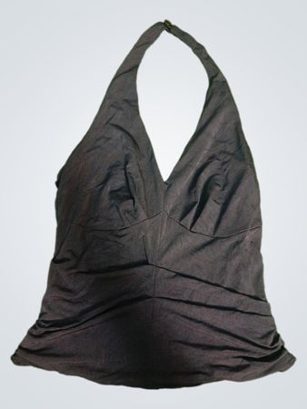 Black Halter Neck Top