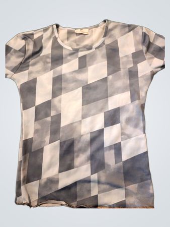 FRANKENWÄLDER COLLECTION Geometric Print T-Shirt