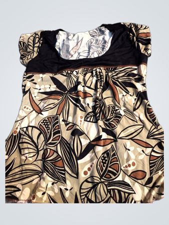 T-Shirt mit floralem Druck