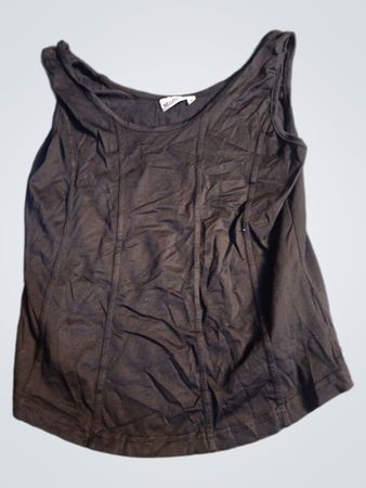 MUUTTBLU Schwarzes Tanktop