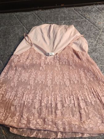Stradivarius Pink Lace Cami Top
