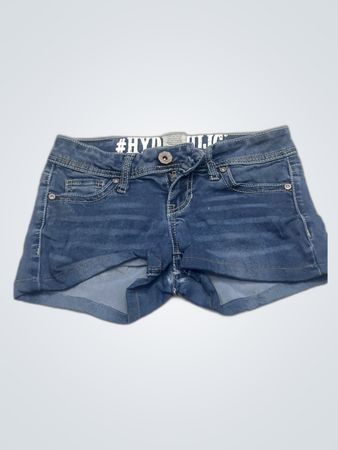 Hydraulic Denim Shorts