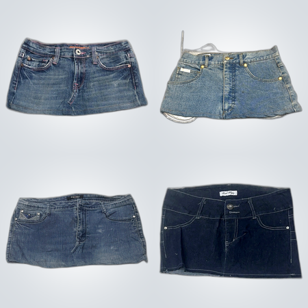 Y2K Denim Skirts Bundle