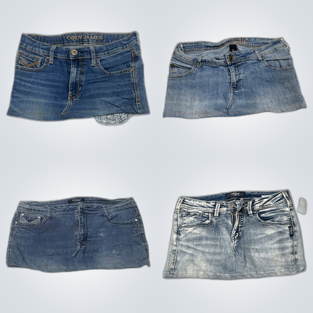 Y2K Denim Skirts Bundle