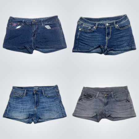 Y2K Denim Shorts Bundle
