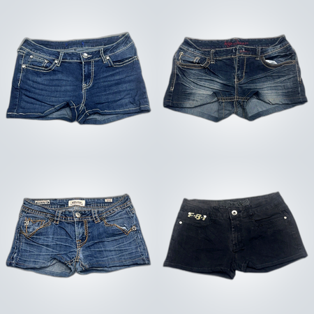 Y2K Jean Shorts Bundle