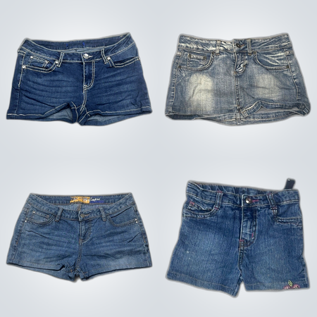Y2K Denim Shorts Bundle