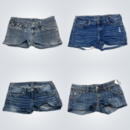Denim Shorts 5-Pack Bundle