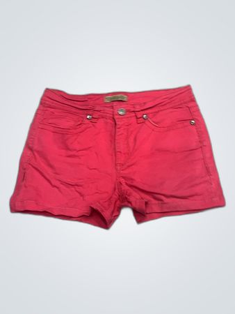 Vintage America Red Embellished Shorts
