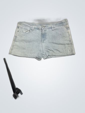 Blue Denim Shorts