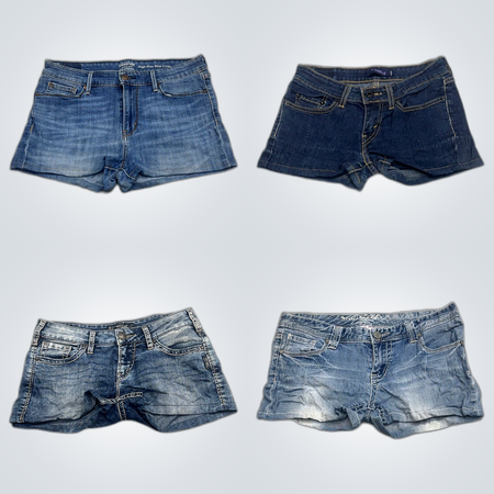 Y2K Denim Shorts Bundle