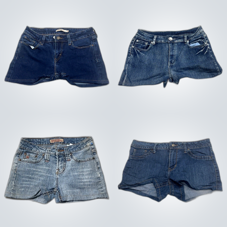Y2K Denim Shorts Bundle