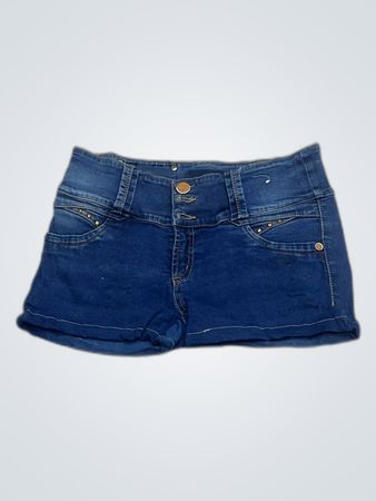 Blue Denim Shorts