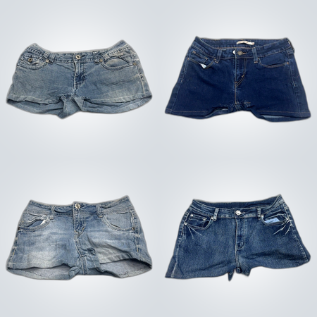 Y2K Denim Shorts Bundle