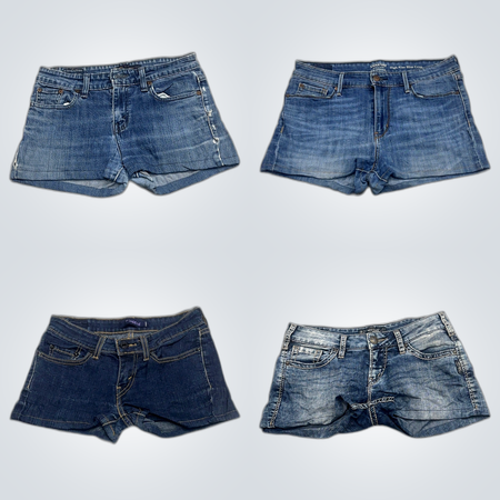 Y2K Denim Shorts Bundle