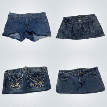 Y2K Denim Skirts Bundle