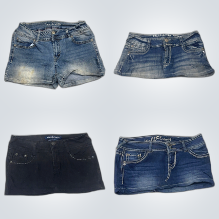 Wallflower Denim Shorts Bundle