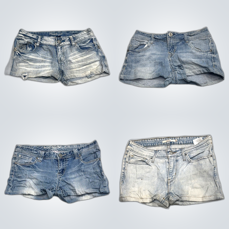Y2K Denim Shorts Bundle