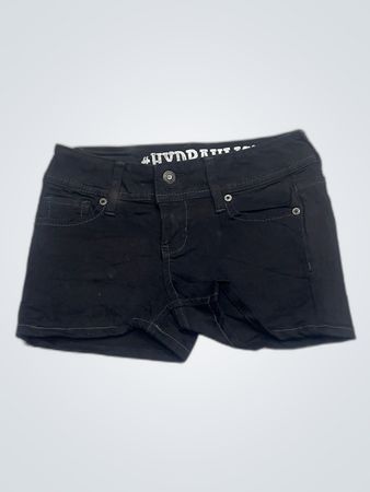 Hydraulic Black Denim Shorts