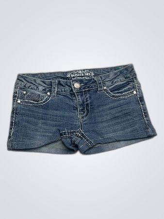 Paisley Sky Denim Shorts