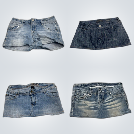 Y2K Denim Skirts Bundle