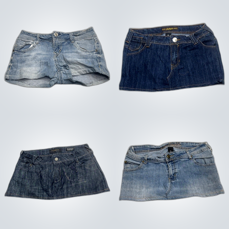 Y2K Denim Skirts Bundle