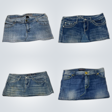 Y2K Denim Skirts Bundle
