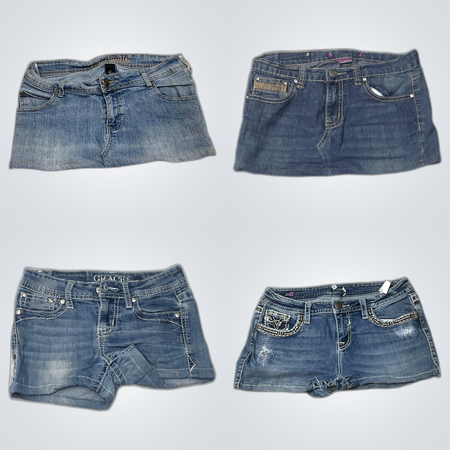 Y2K Denim Skirts Bundle