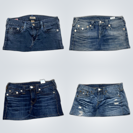 True Religion Jean Shorts Bundle