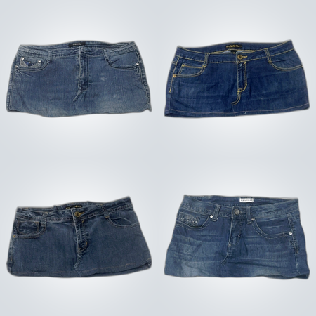 Y2K Denim Skirt Bundle