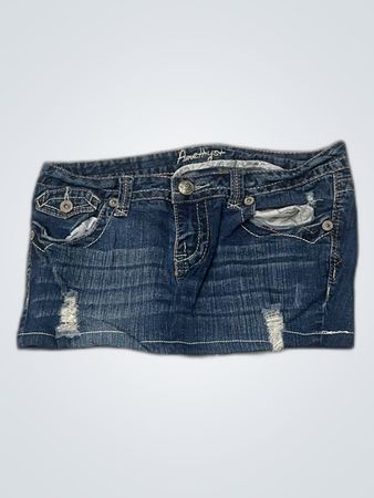 Amethyst Denim Skirt