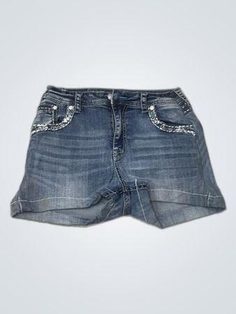 Grace Denim Mini Shorts