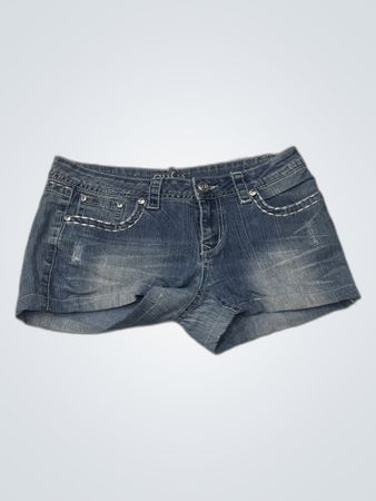 Blue Denim Shorts