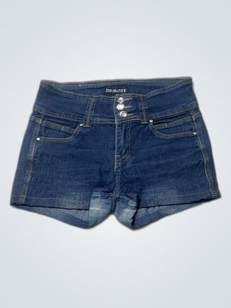 Diamante Denim Shorts