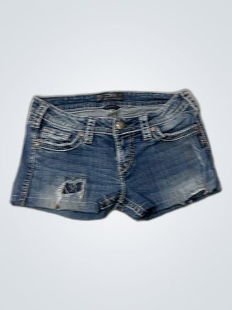 Diesel Distressed Denim Shorts