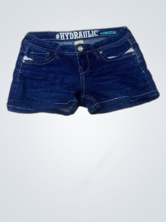 Hydraulic Denim Shorts