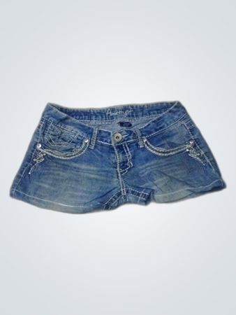 Amethyst Denim Mini Shorts