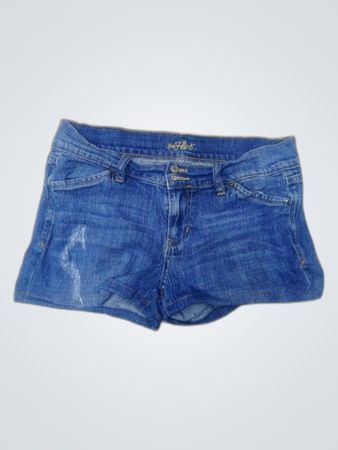The Flirt Denim Mini Shorts